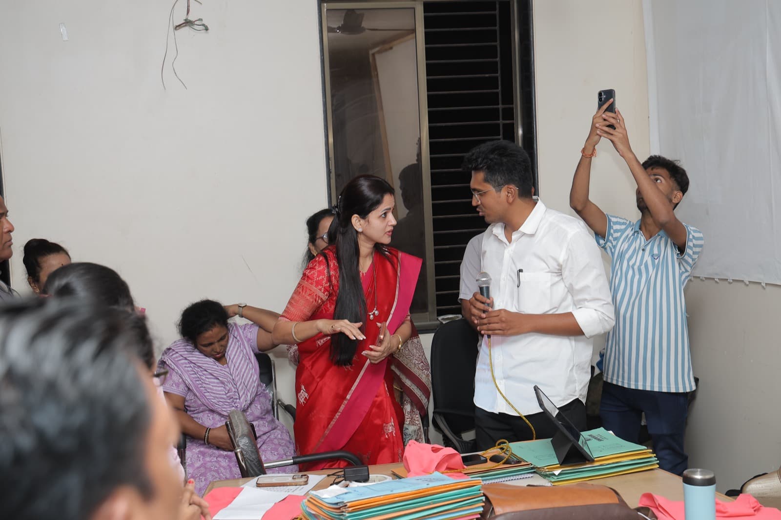 With Priya Sarvankar, BMC Election 2026