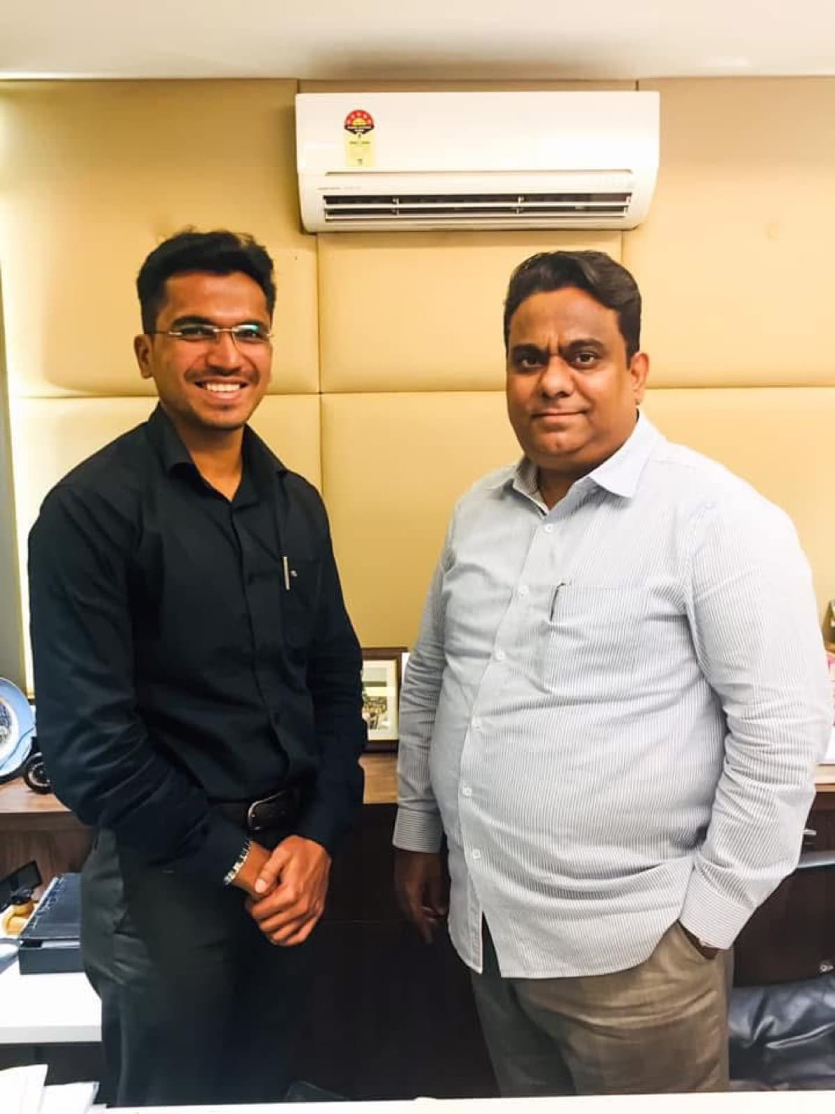 With Rais Shaikh, Maharashtra Assembly Election 2019