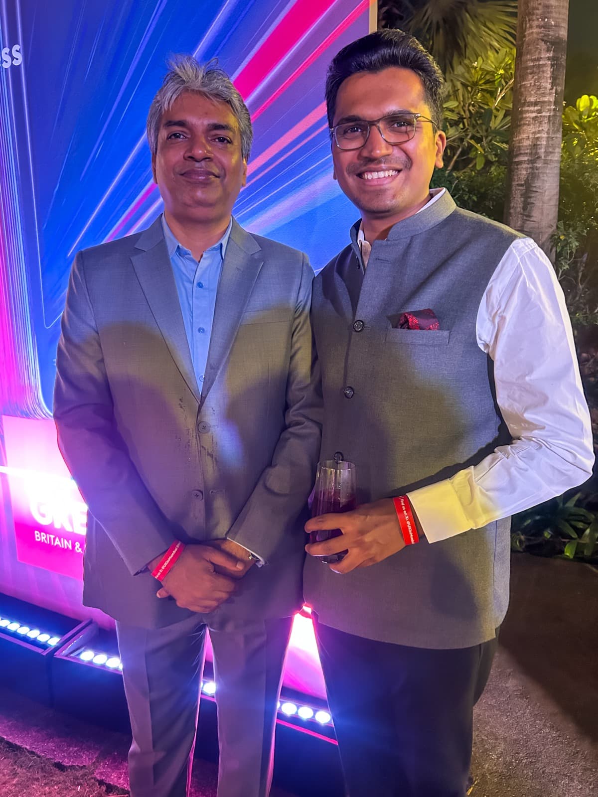 With Amitabh Tiwari