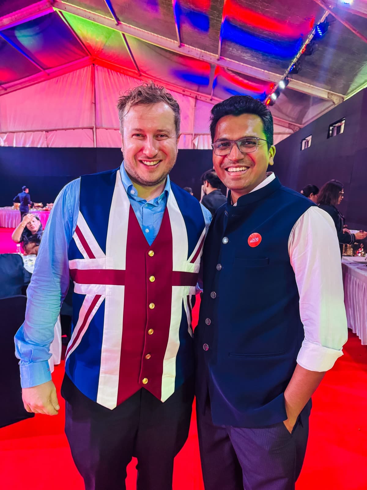 With Diplomat John